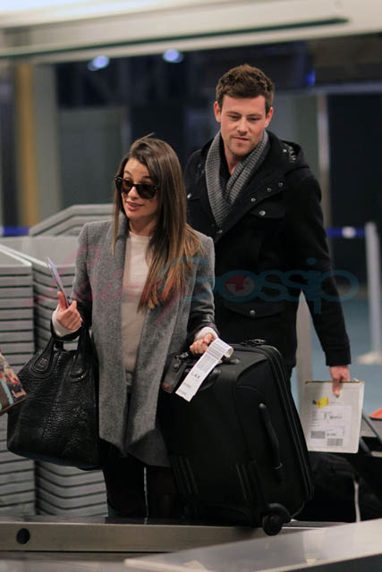 Cory Monteith and Lea Michele spend Thanksgiving in Vancouver